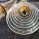 Glass wall light designed by Giuseppe Righetto for Artemide, Italy 1980.