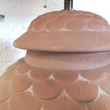 Terracotta lamp "CHAUMETTE Paris"