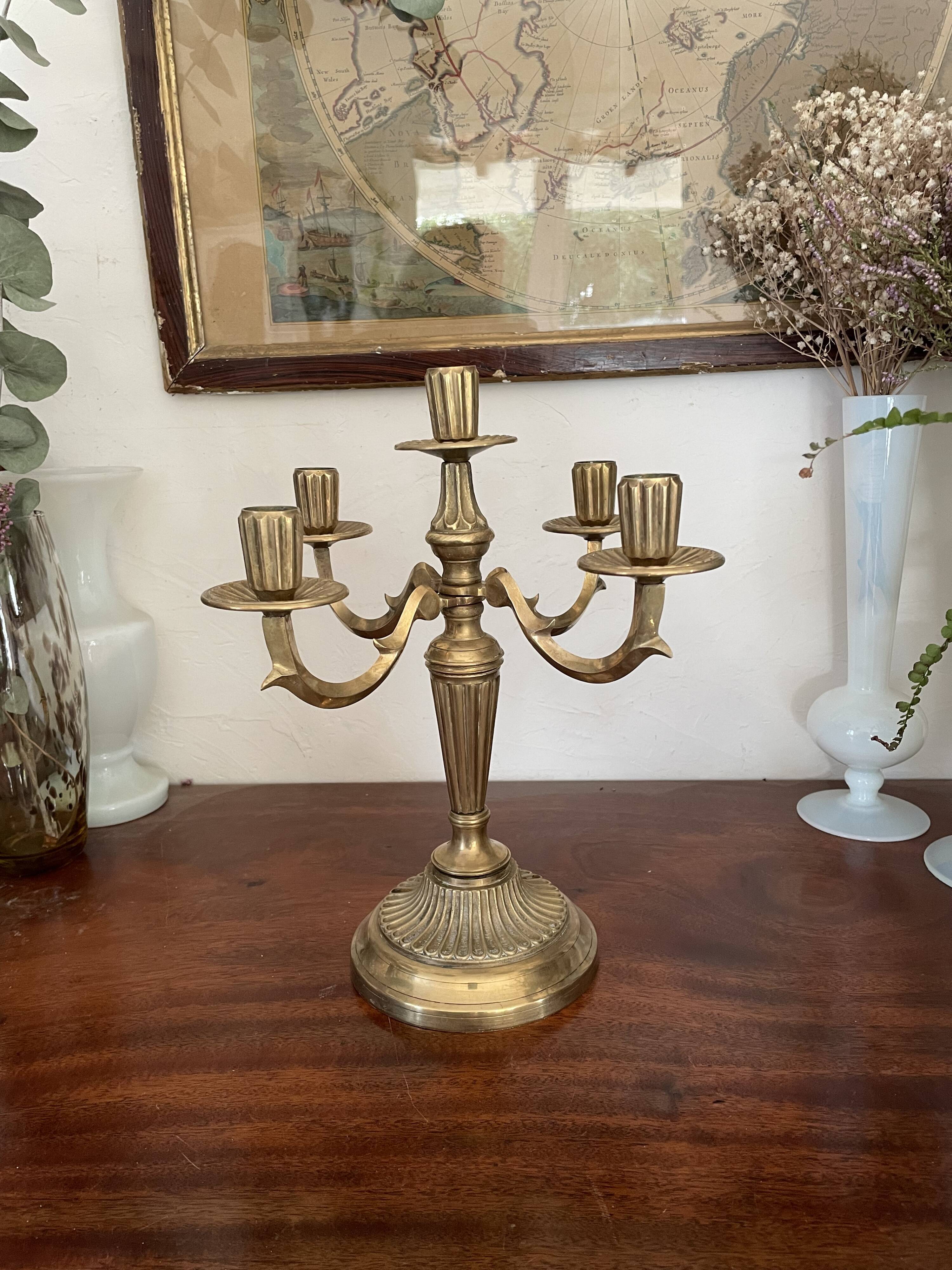 Chandelier en laiton