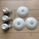 English cups model Ridgway ironstone