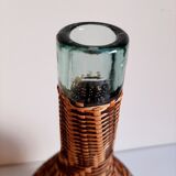 Bouteille rotin osier