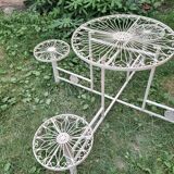 Metal garden table 60s