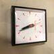 Lepaute industrial lepaute iron chrome clock
