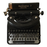 Antique typewriter remington