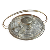 Silver-plated aperitif server
