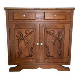 Small buffet in old oak from the 40s/50s