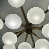 Luminaire stella 12 opalines