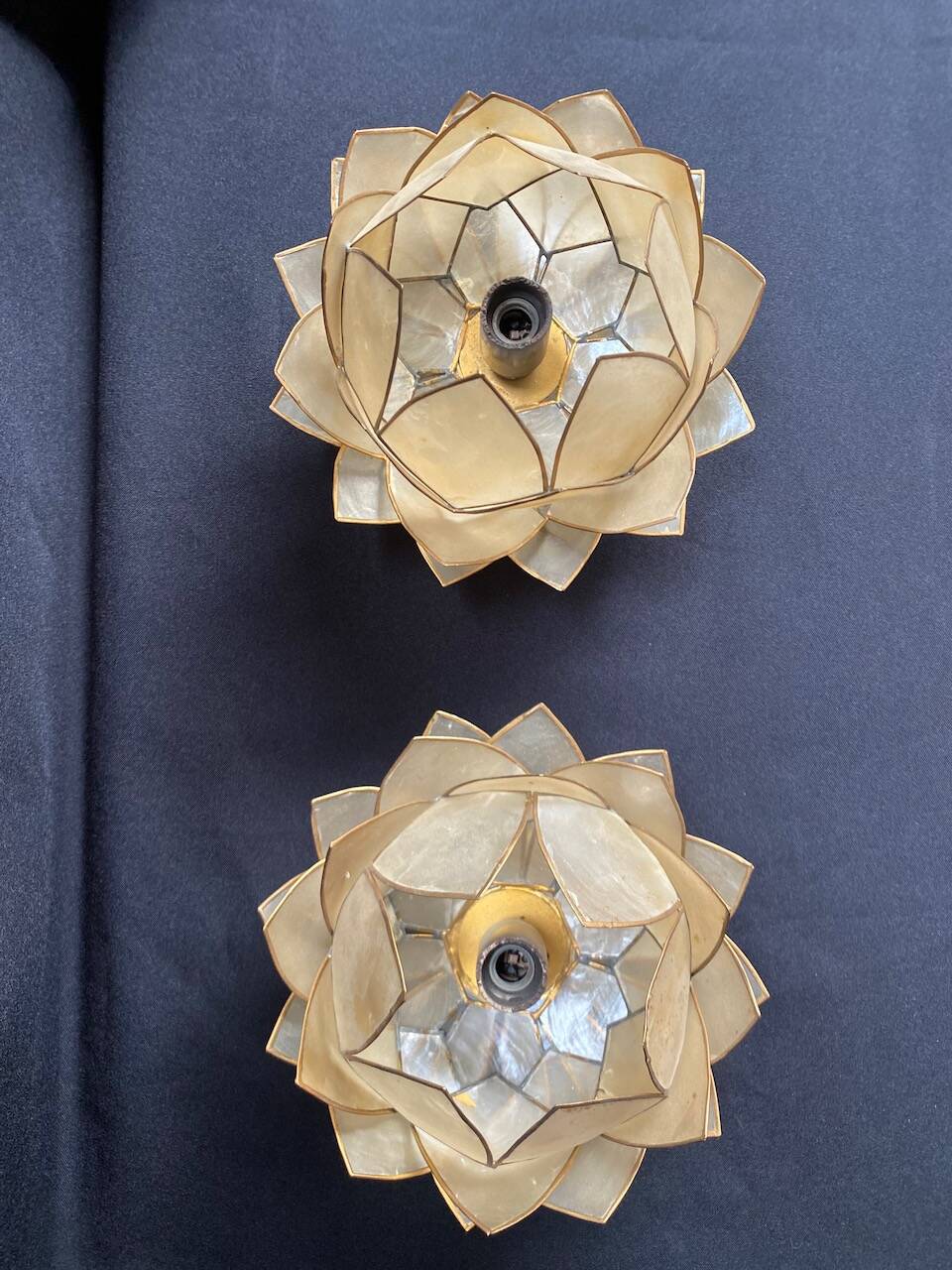 Lotus lamp/wall light from the 80s