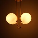 Mid-Century Chandelier by Instala Decin, 1970s, Czechoslovakia