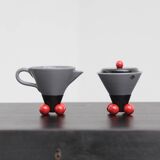 Coffee / tea set designed by Pietro D'Amato, manufactured by Costantini l’Ogetto