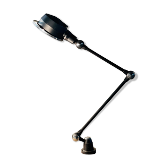 1960's Jieldé industrial articulated workshop desk lamp