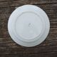Old ironstone dish with blue floral decoration
