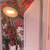 Varallo black halogen floor lamp alfa Italy model