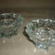 Pair of 2 crystal candlesticks