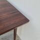 Scandinavian extendable table in Rio rosewood, 1960s