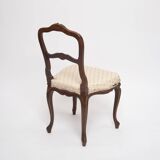 Old chair 1860 signed Pecquereau Napoleon lll