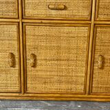 Bamboo and rattan buffet