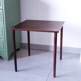 Small Scandinavian side table in rosewood by Georg Petersen