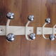 Pair of vintage coat racks