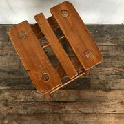 Brutalist primitive stool wears tripod plant solid wooden sofa tip 1950 Furniture decoration