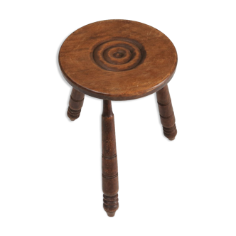 Brutalist stool Ca.1960