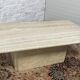 Table basse en travertin des années 70