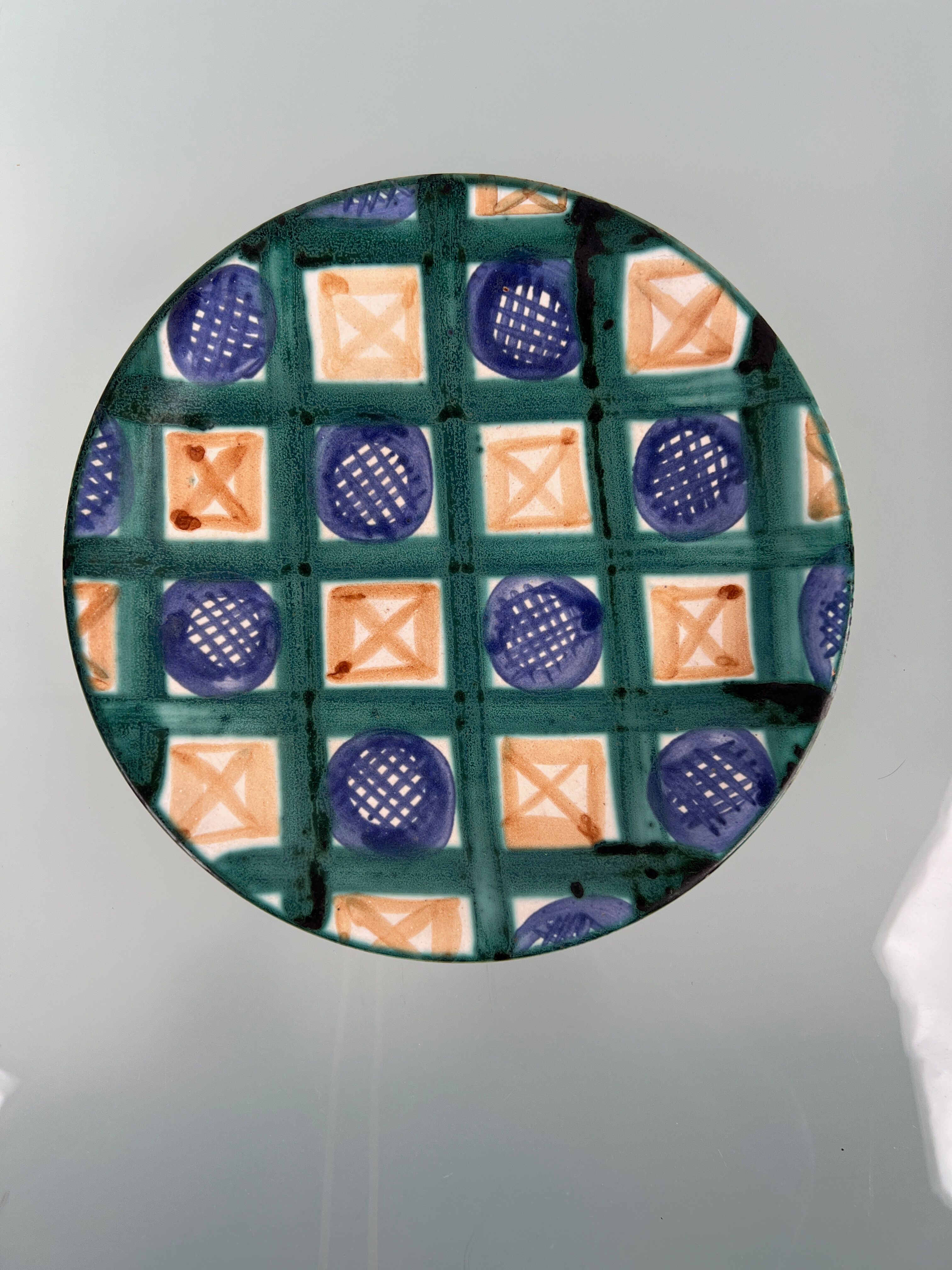 Ceramic plate by Robert Picault