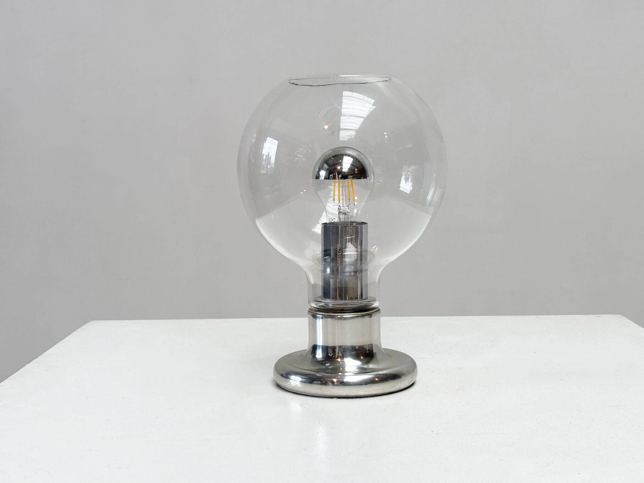 Lampe de table chromée Cosack Leuchten