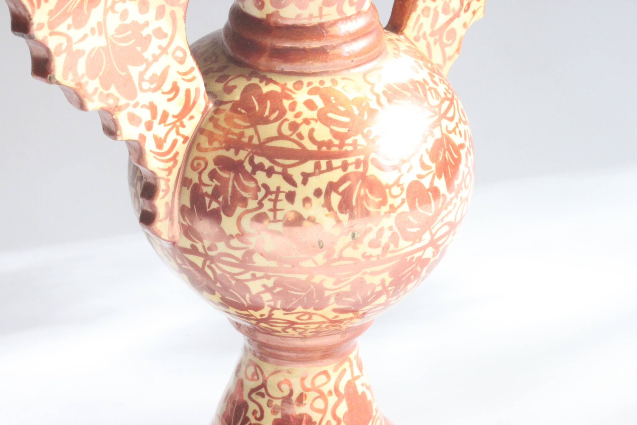 Vases Néoclassiques Espagnols en Cuivre Lustré, 19e