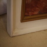 Portrait woman oil on canvas 1970