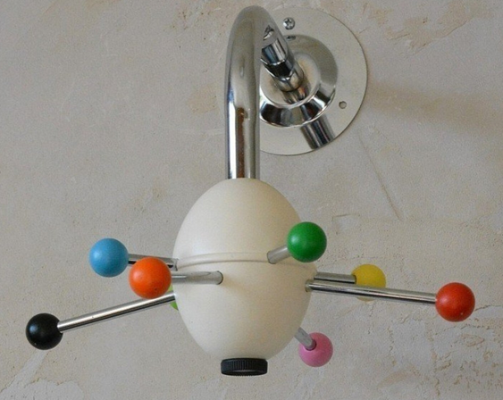 Coat rack sputnik design vintage