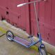 Scooter vintage blue color with chrome 50/60 years