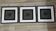 Triptyque Art Optique - Style Victor Vasarely - Cadres 40x40cm