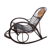 Rattan rocking-chair