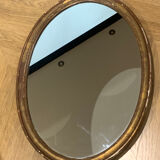 Old oval mirror