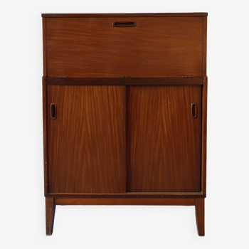 Bar furniture from the 60s Scandinavian in exotic teak vintage design