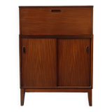 Bar furniture from the 60s Scandinavian in exotic teak vintage design