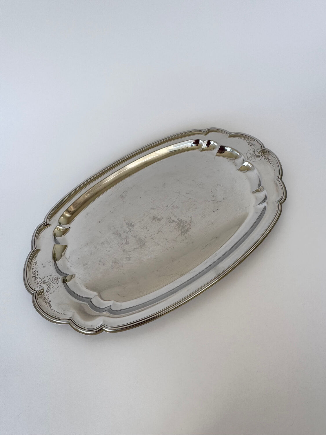 Vintage Mid Century Modern WMF Cromargen 18/10 stainless steel serving