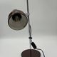 Stralux SZ 21 desk lamp, brown lacquer and chrome, 1970s.