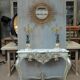 Console Style Louis XV Patine et marbre d'origine 1970.