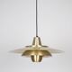 Danish vintage pendant lamp Superlight by David Mogensen. 1980s
