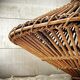 Wicker hanging lamp