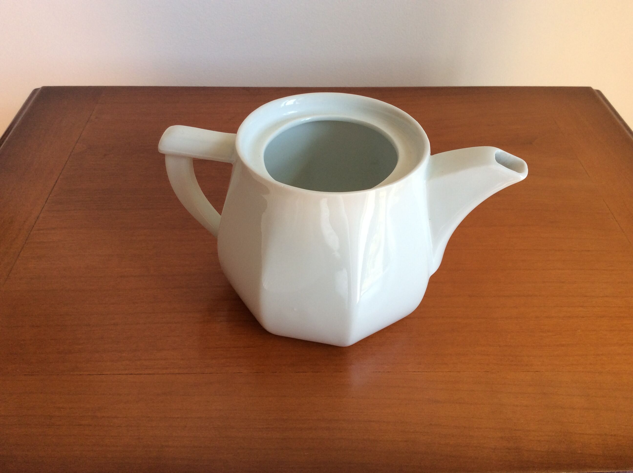Aluminite Frugier Limoges Limoges Fire Porcelain Teapot