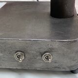 Vintage industrial magnifying lamp Jean Toulemonde 60s