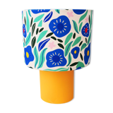 Lamp & cornflower lampshade