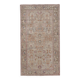 Vintage Turkish hallway rug 142x254 cm