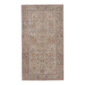 Vintage Turkish hallway rug 142x254 cm