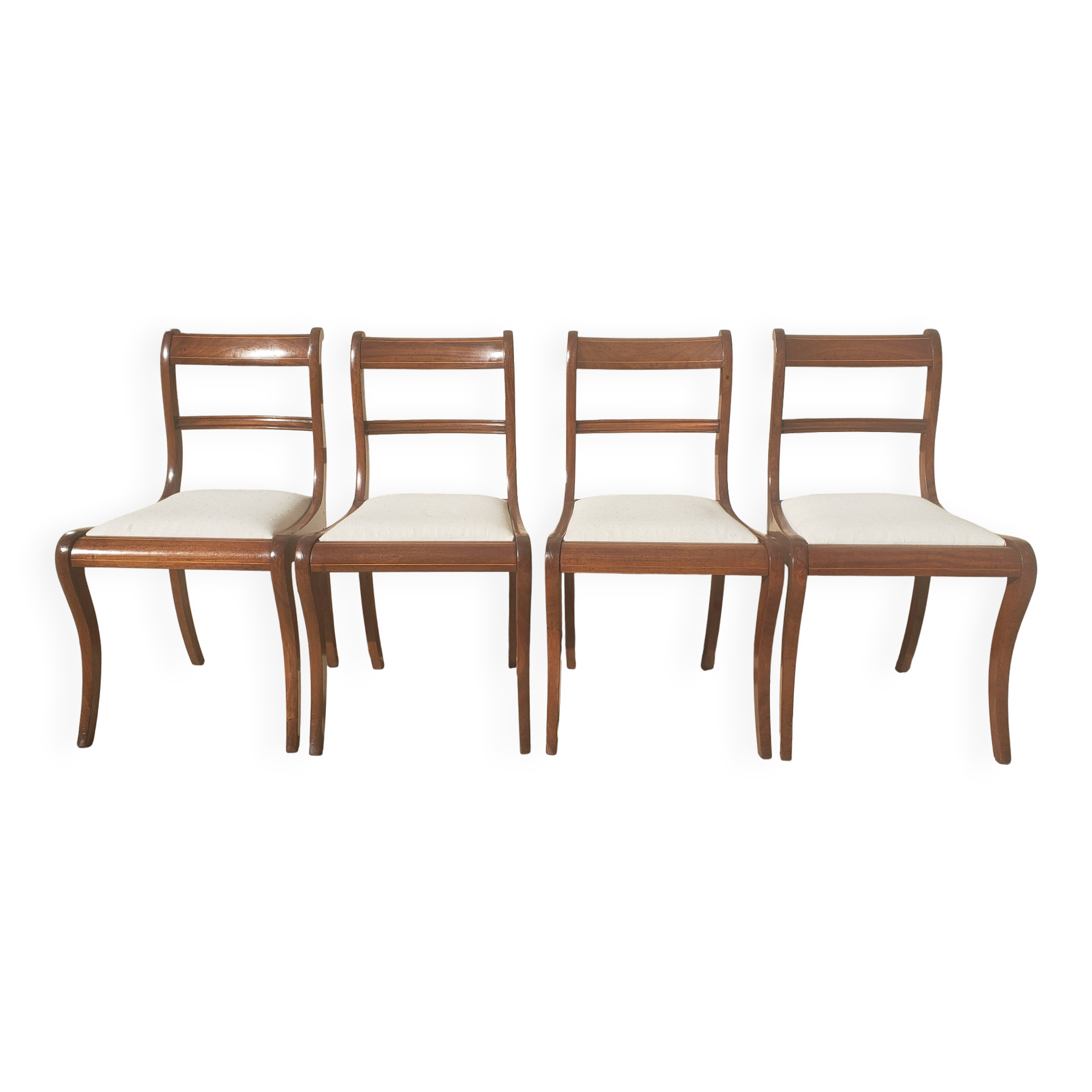 4 Antique Louis Philippe Chairs