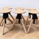 Suite de 6 tabourets The Wild Bunch, Magis