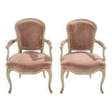 Paire de fauteuils néo-classiques Louis XV Maison Jansen 1940